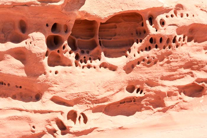 Sandstone rock formation.