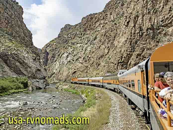 Ride the Royal Gorge Scenic Railway.
